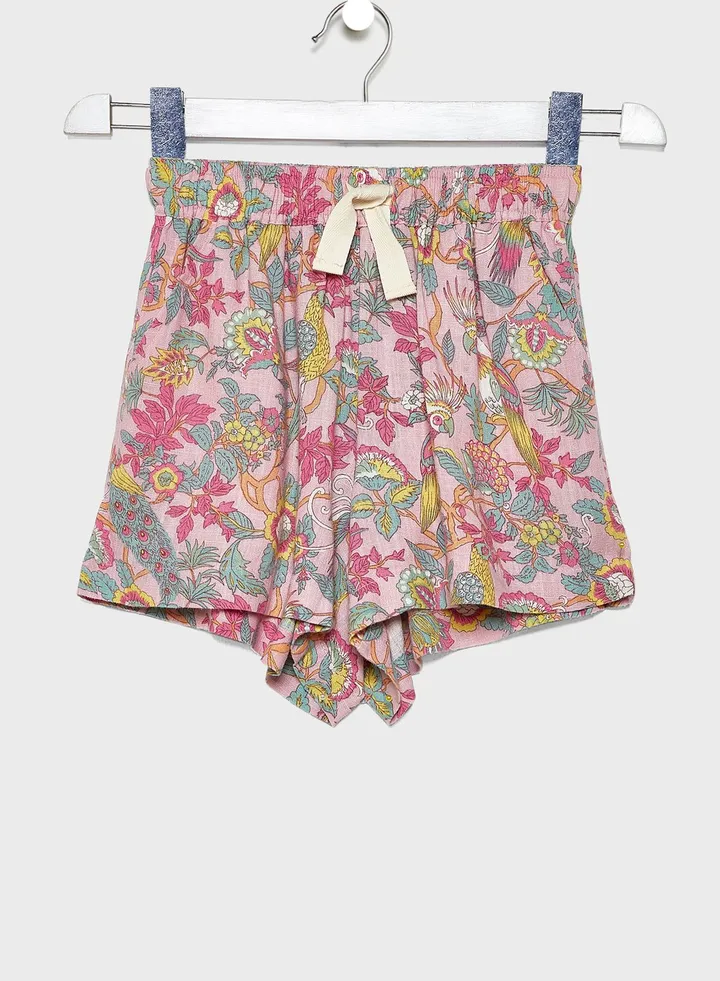 Kids Floral Shorts
