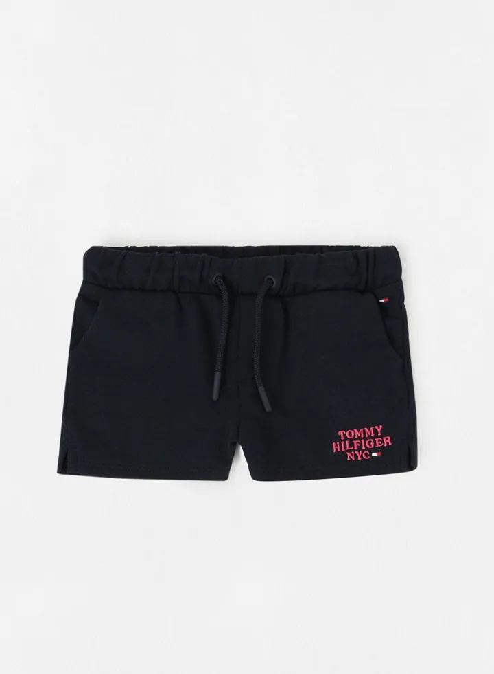 Logo Embroidery Sweat Shorts