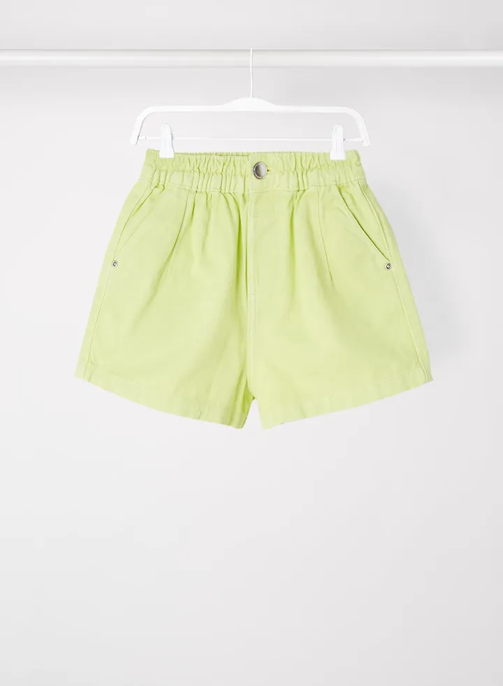 Kids/Teen Corduroy Shorts Green