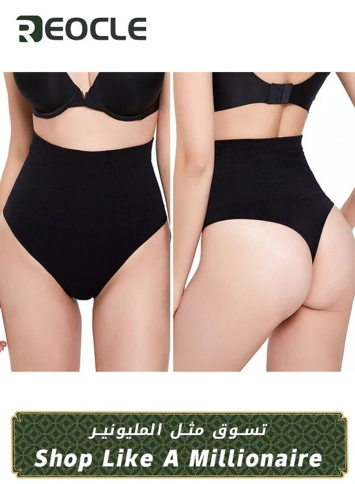 Shapewear Pants for Women High-Waisted Belly Pants for Women Tummy Control Body Shaper for Thigh Slimming Technology Lift Yoga Sport Rave Dance Bottoms Black