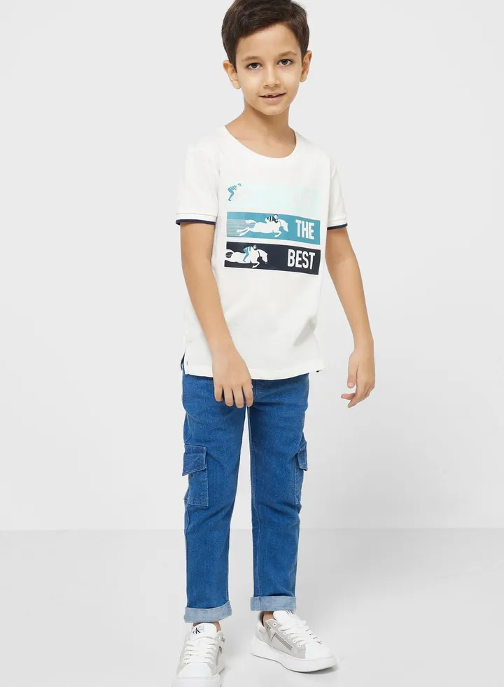 Boys Cargo Jeans