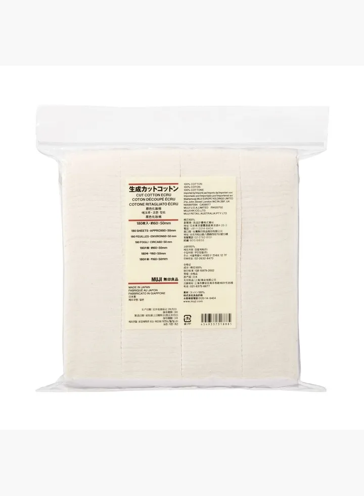 Generated Cut Cotton, W 6 x L 5 cm, 180 Pieces