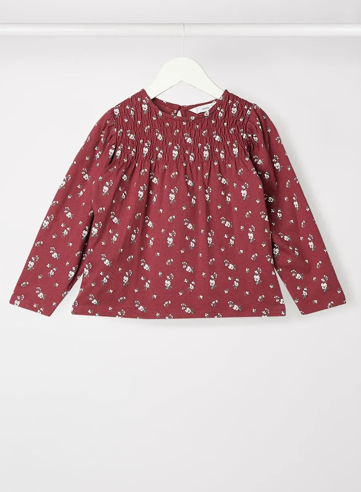 Kids Floral Print T-Shirt