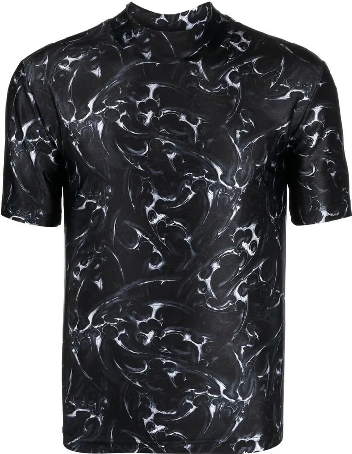 graphic-print short sleeve T-shirt