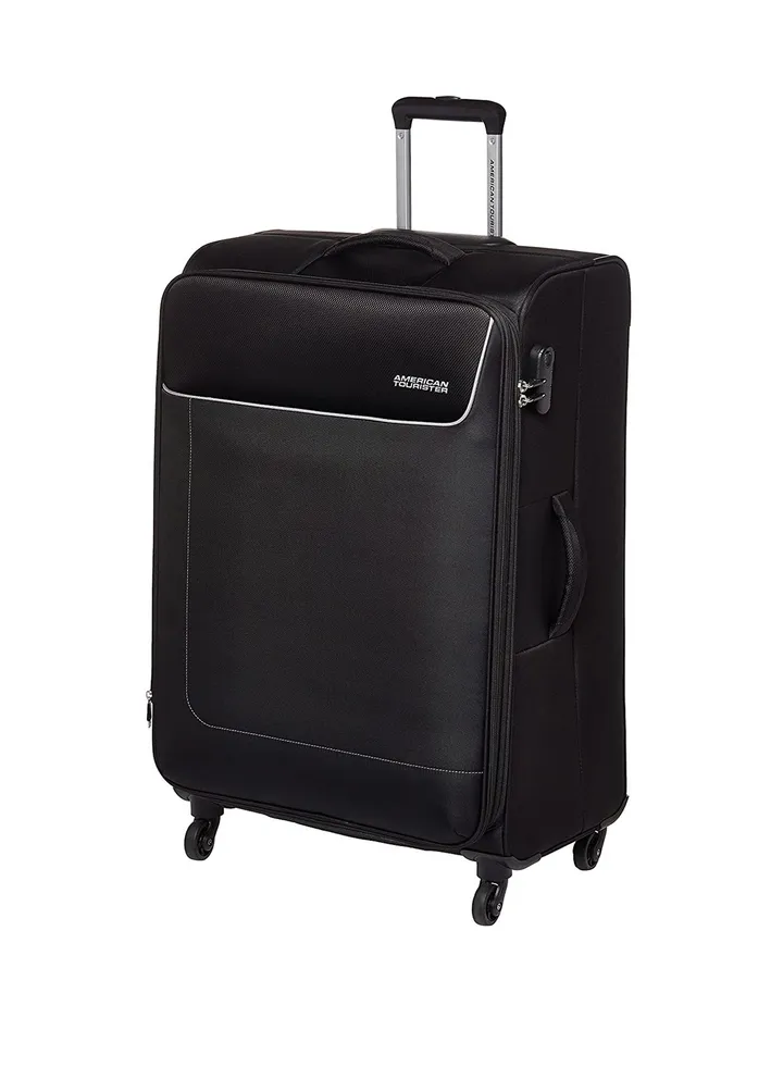 Jamaica Soft Small Cabin Luggage travel Trolley Bag Black