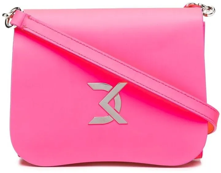 Small Logo Plaque Shoulder Bag