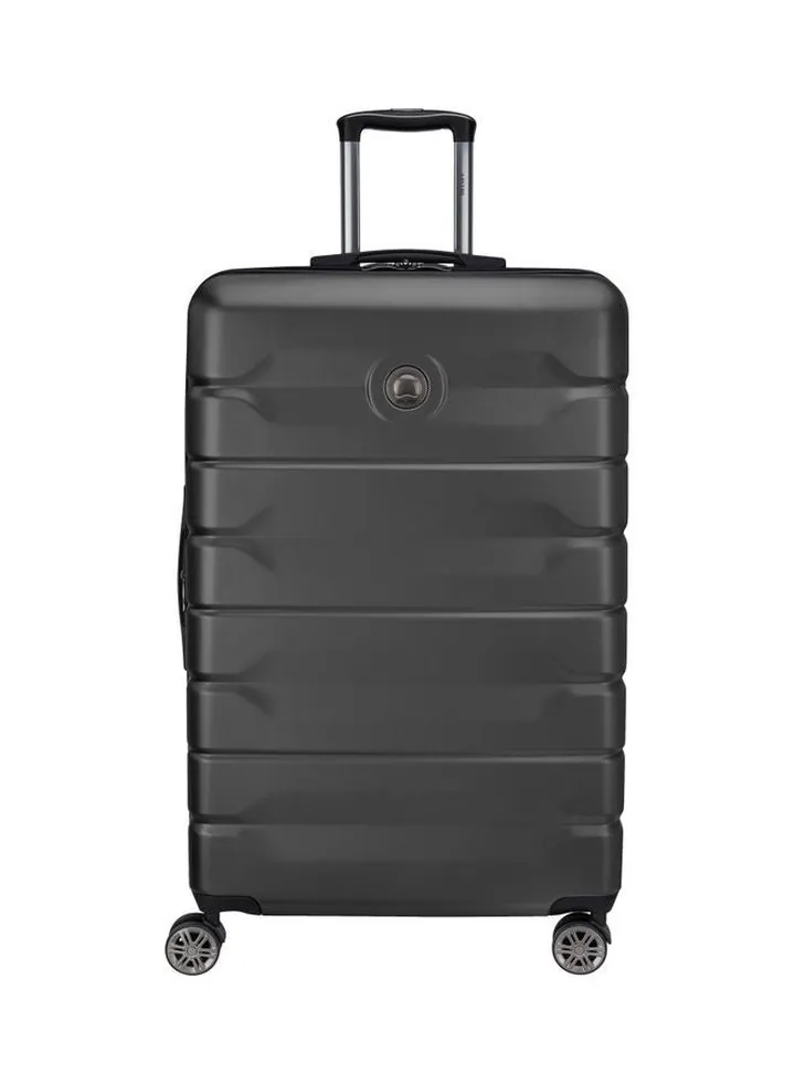 Air Armour Lightweight Luggage Trolley 80cm 4DW Black