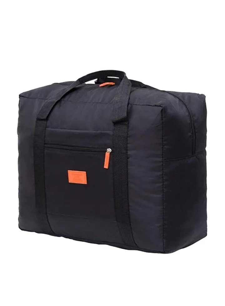 Waterproof Folding Travel Duffel Bag Black