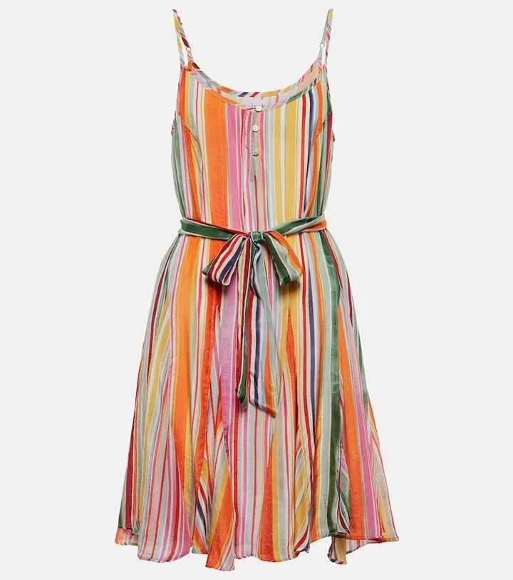 Tiana striped minidress