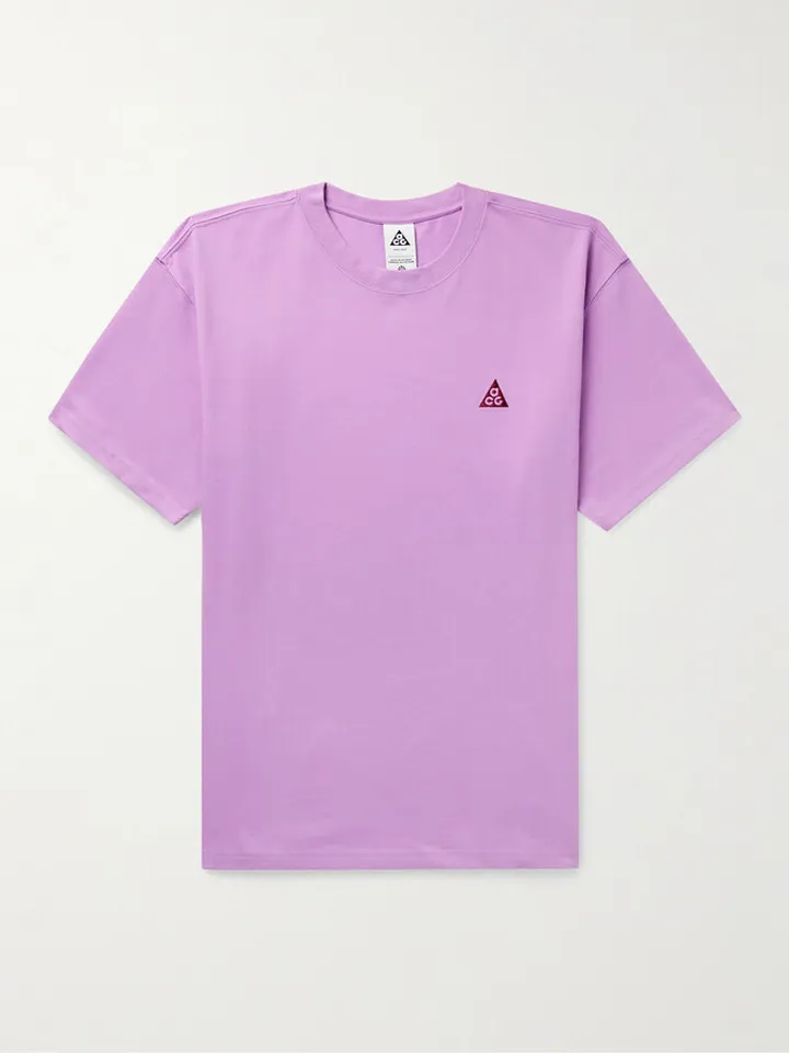 ACG NRG Logo-Embroidered Jersey T-Shirt