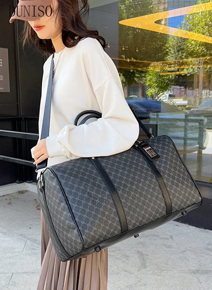 Travel Duffel Bag Luggage Collection Business Travel Suitcase Weekender Overnight Bag Large Carry On Airport Bag for Travel Business Trips Sports Duffel Bag Gym Sports Luggage Bags