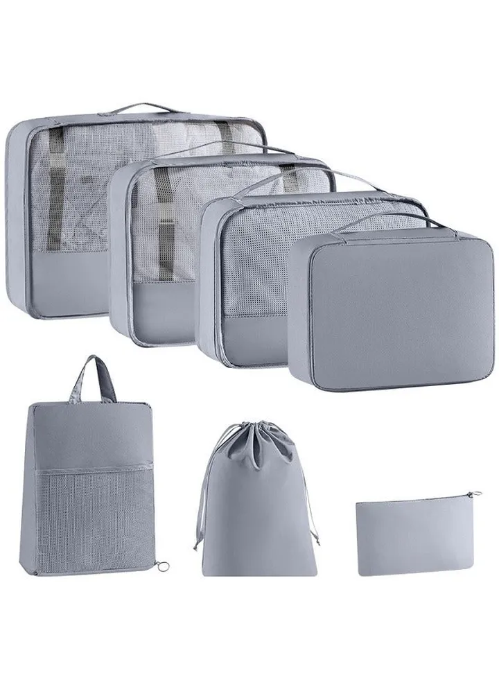 Travel storage bag set, toiletries and cosmetics packaging, storage bag, luggage and travel bag