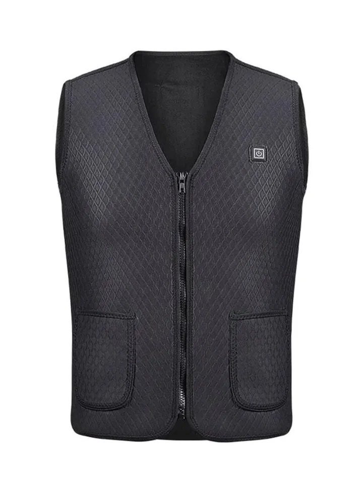 USB Heated Vest Black