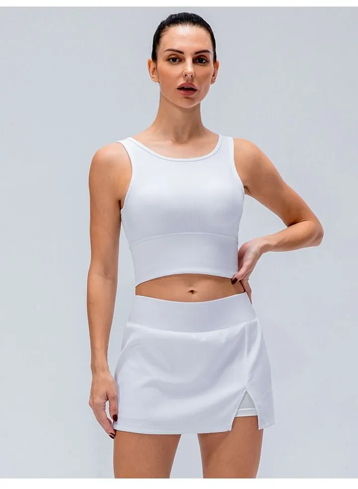 New Sports Tennis Vest and Skirt Suits