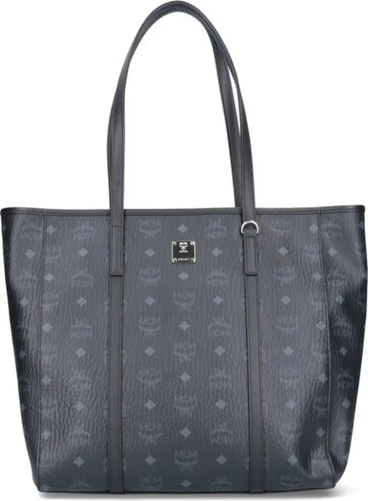 MCM Toni Visetos Shopper Tote Bag