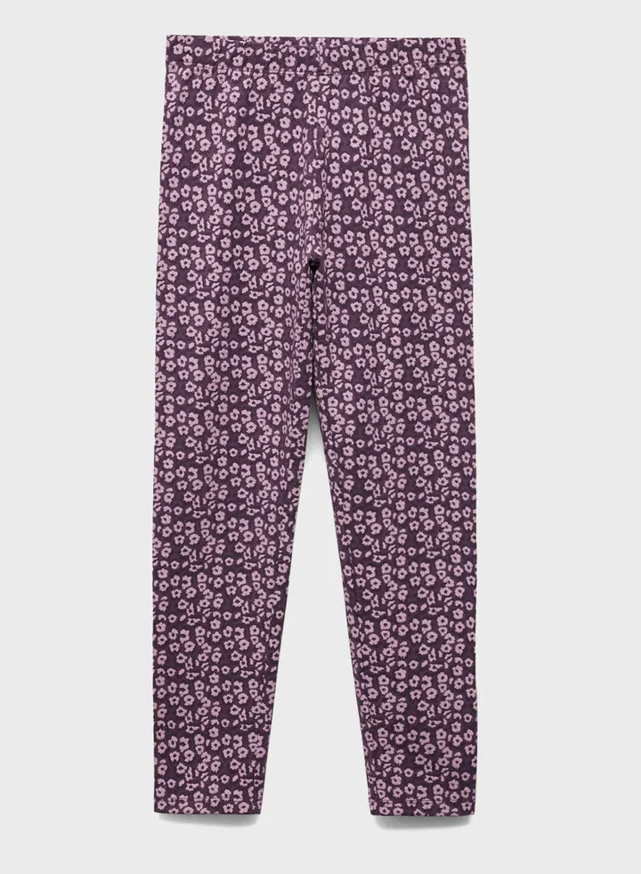 Kids Floral Print Leggings