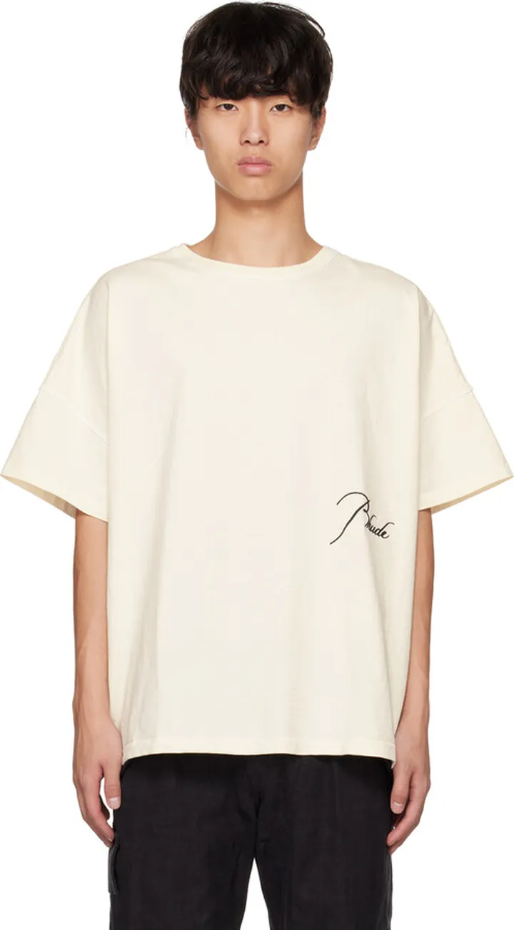 Rhude Off-White Reverse T-Shirt