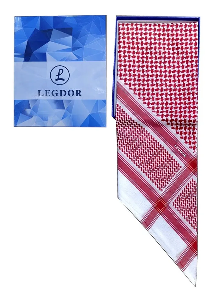 Red Men's Shemagh