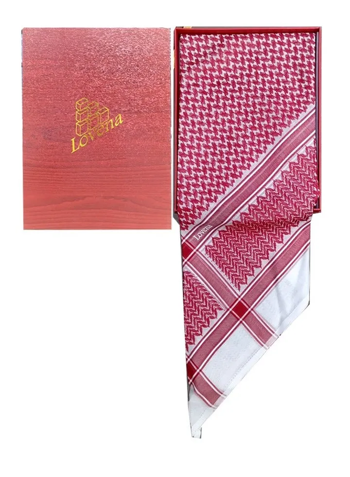 Shemagh Red Lovena Excellent Material
