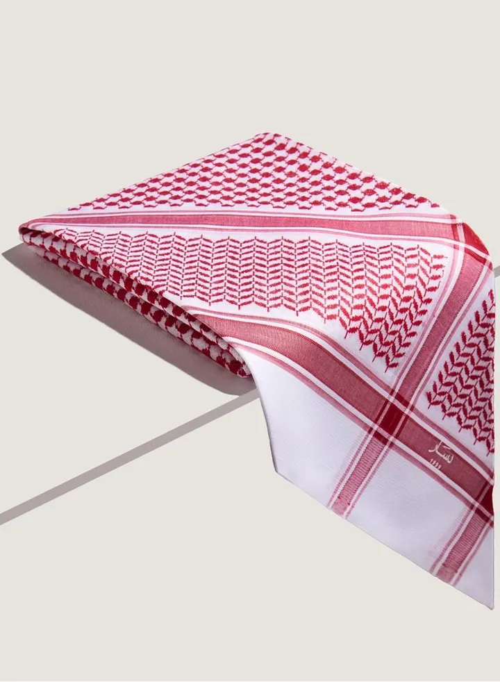 Shemagh Desar AlShuyukh red