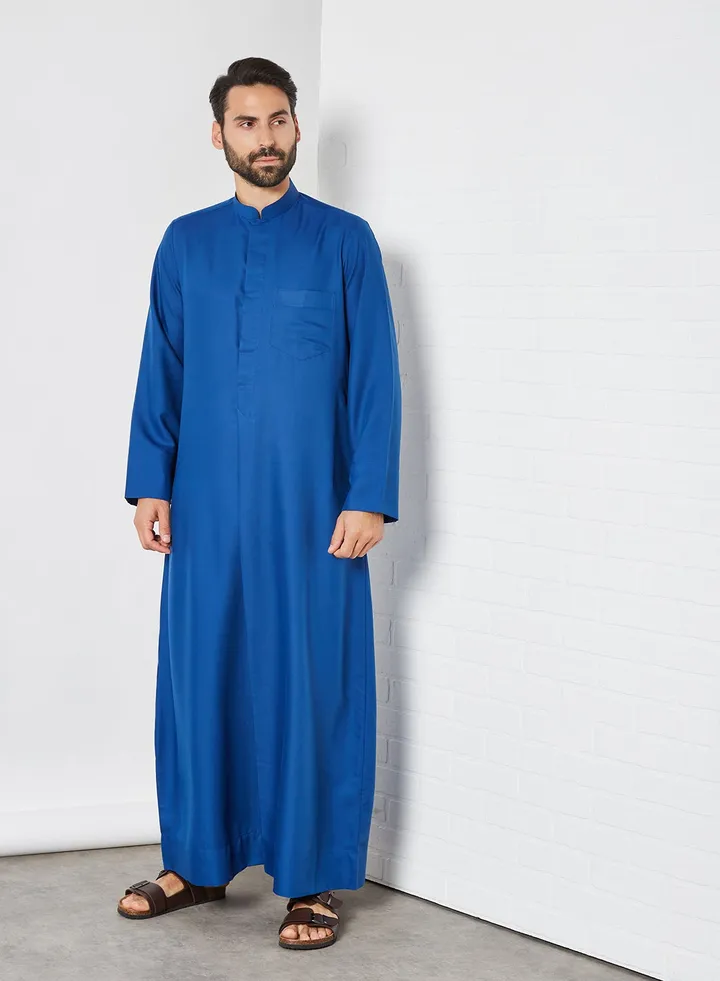 Premium Kuwaiti Kandora Navy