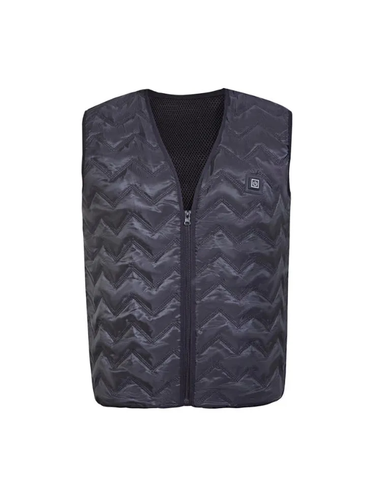 Lightweight USB Electric Vest Black