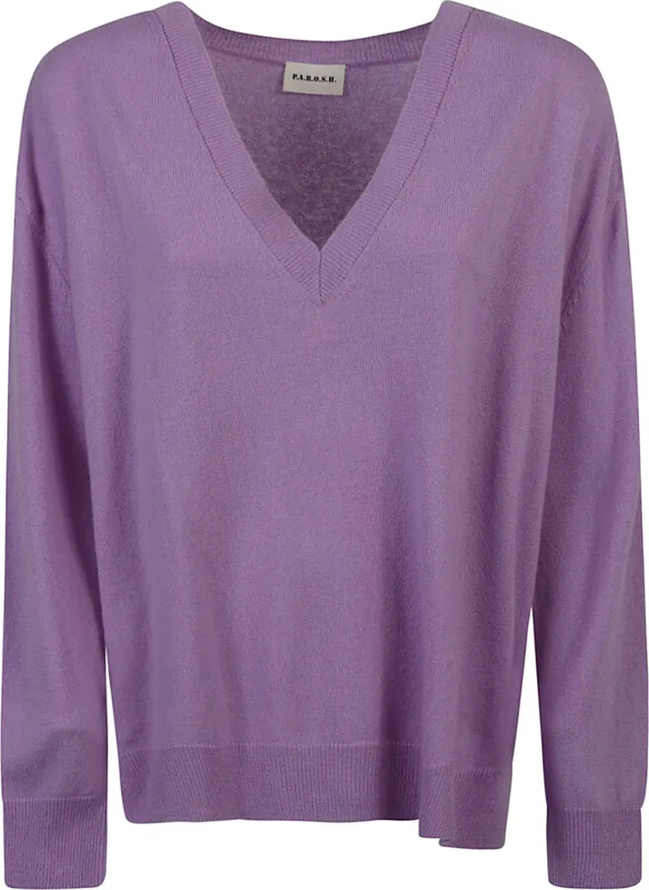 Oversized V-neck Jumper
