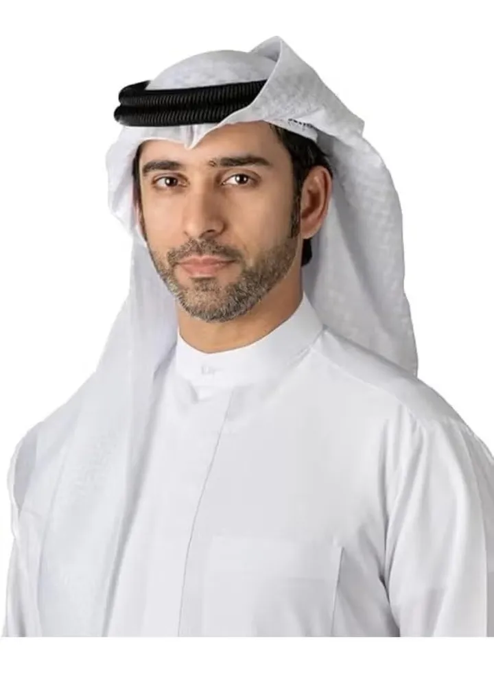 Men Arab Kafiya Headscarf with Aqel Rope