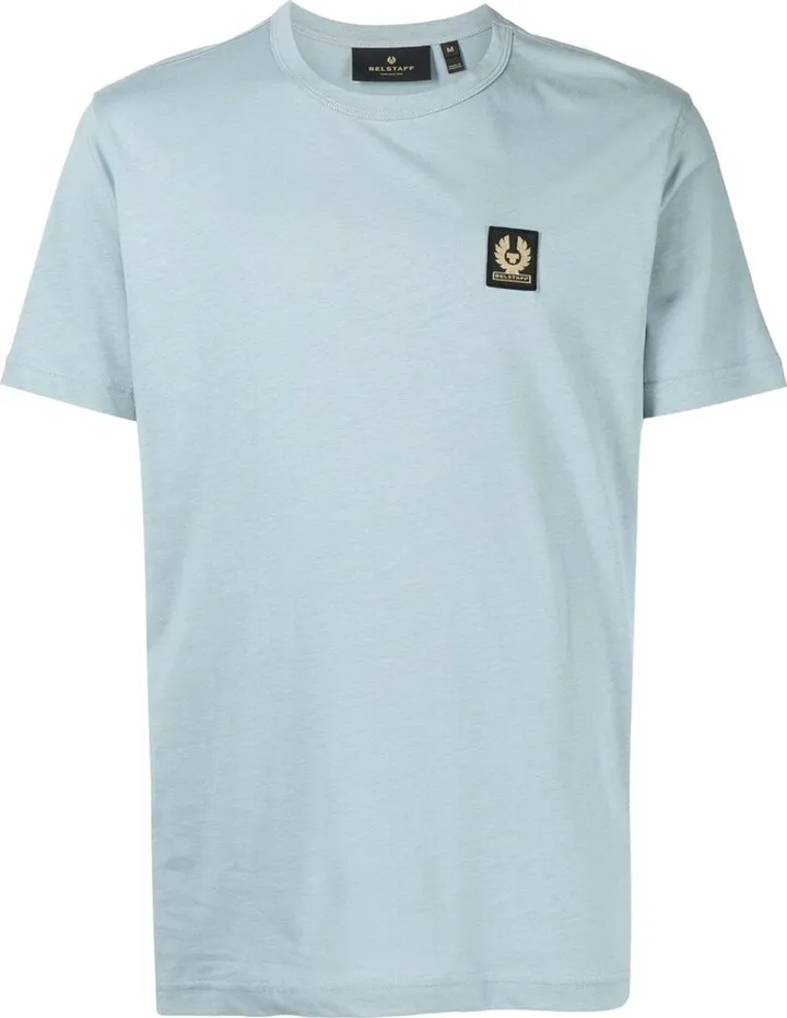 logo-patch cotton-jersey T-shirt