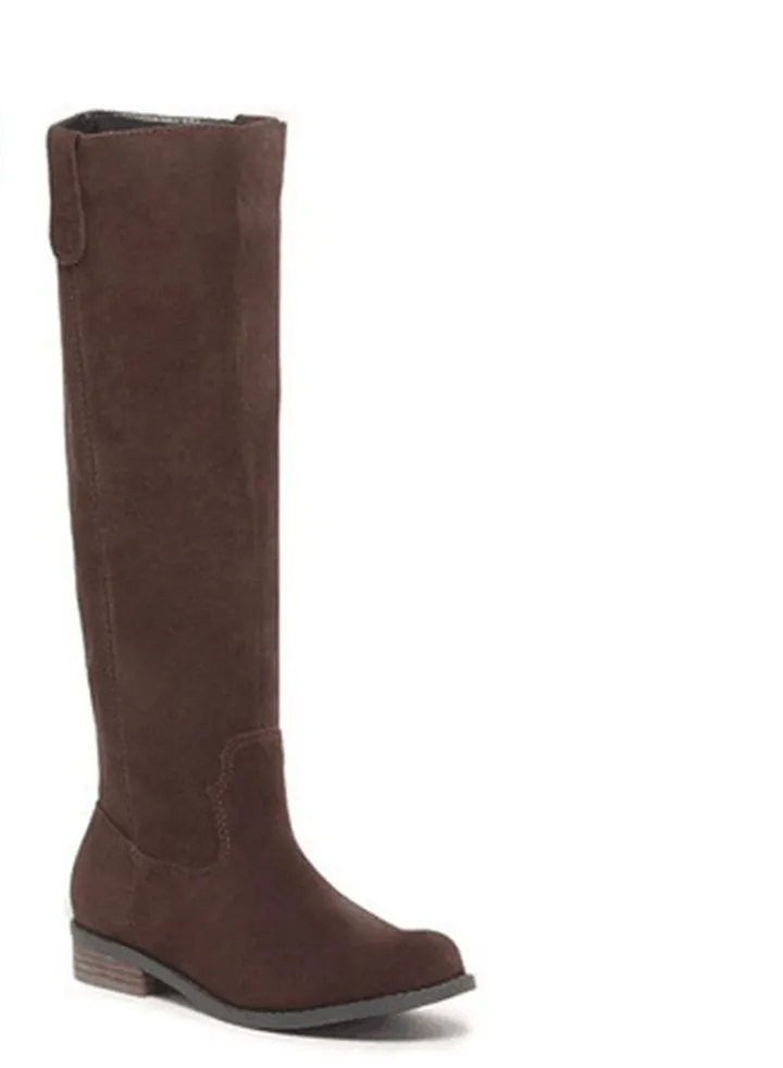 Thigh High Boots For Women Brown