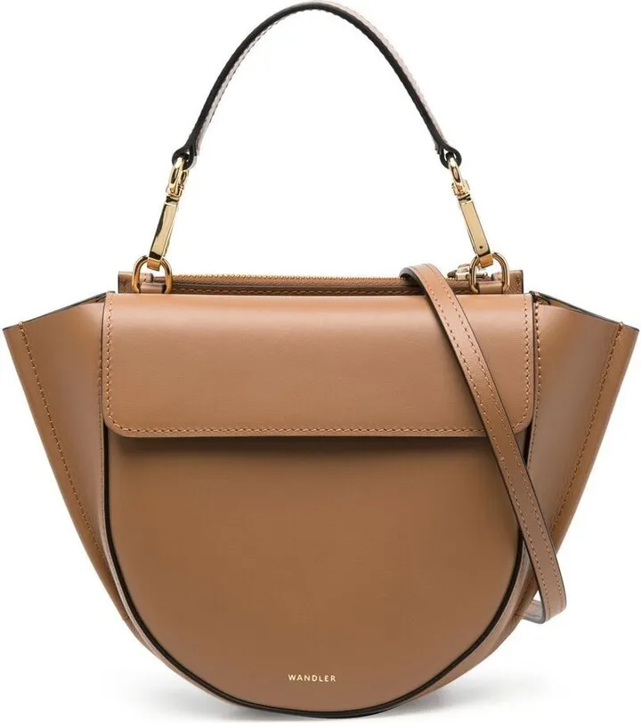 Hortensia leather tote bag