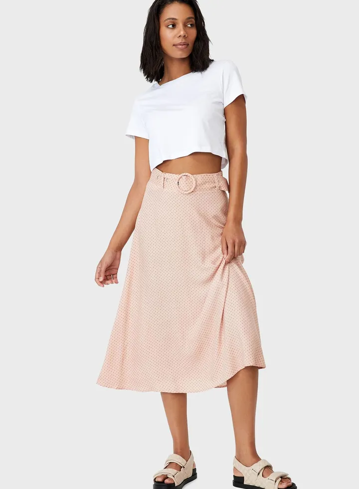 Knitted Midi Skirt