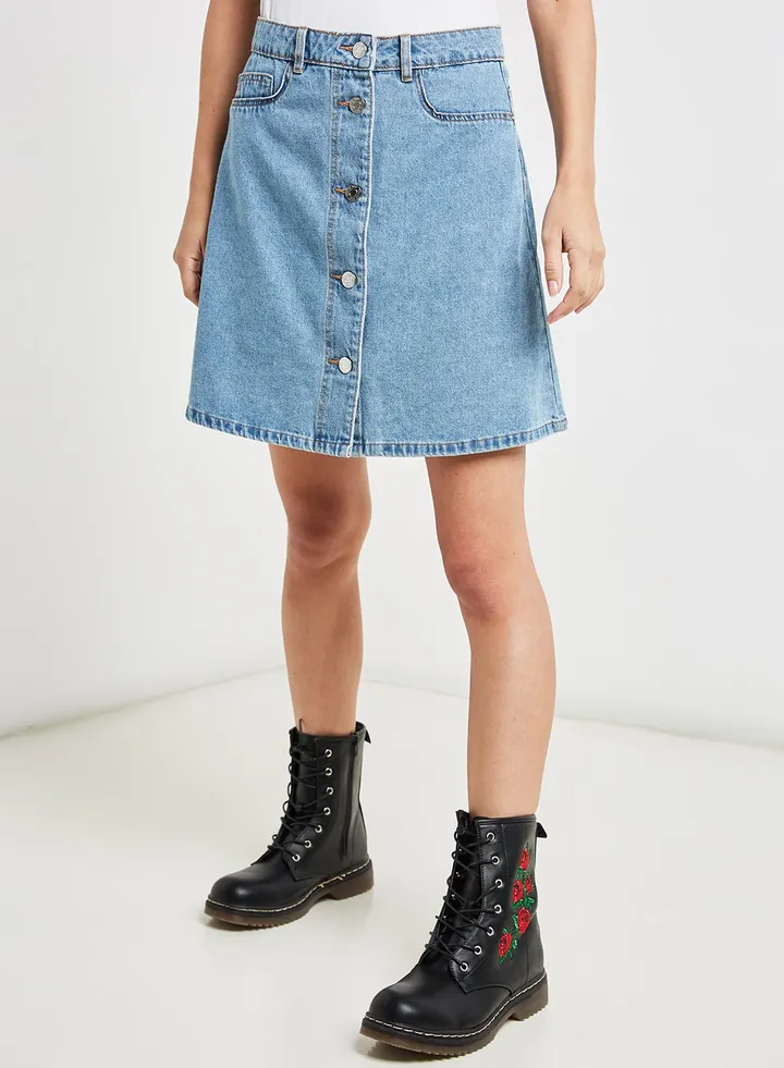 Sunny Skater Skirt Light Blue