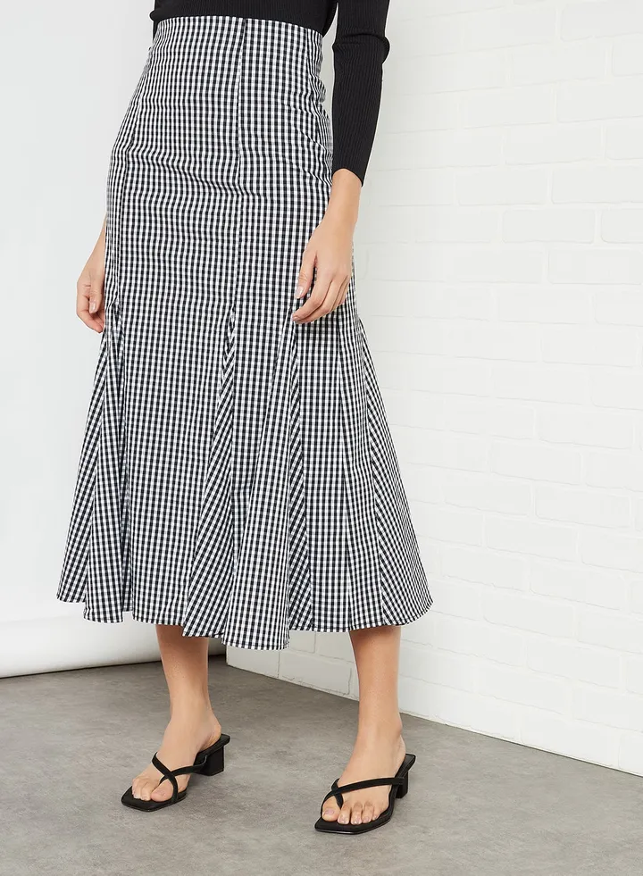 Zaniah Skirt Black/White