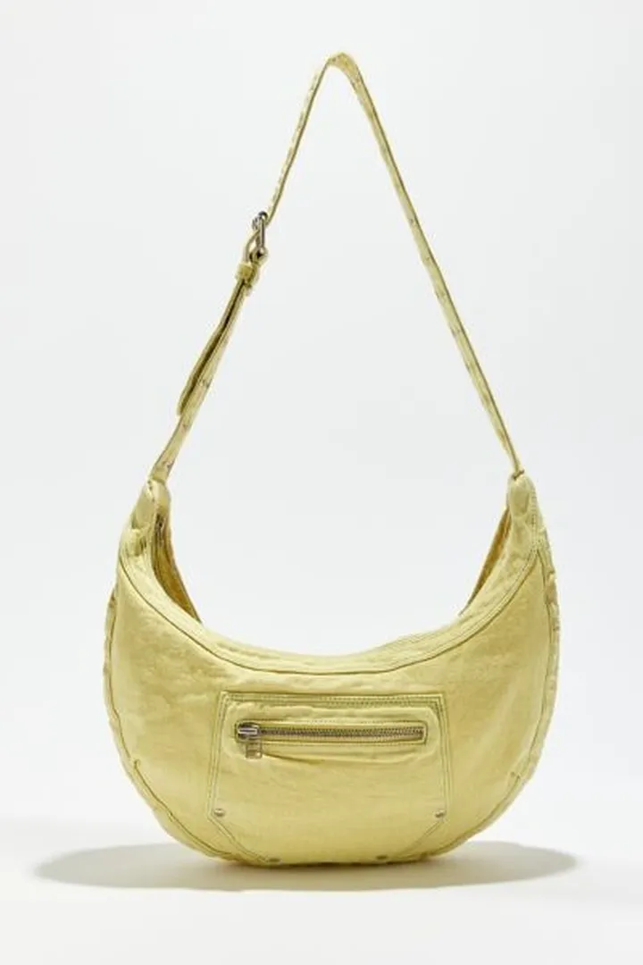 UO Darci Washed Denim Shoulder Bag