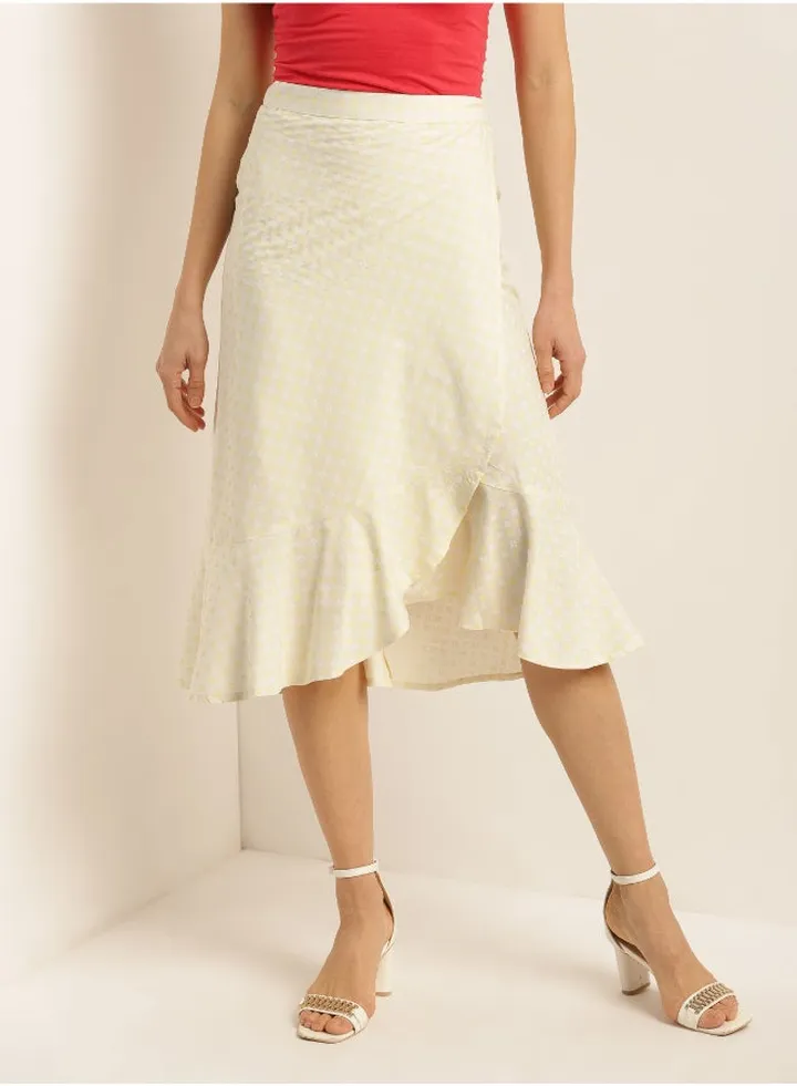Fashion Bottom Skirts White