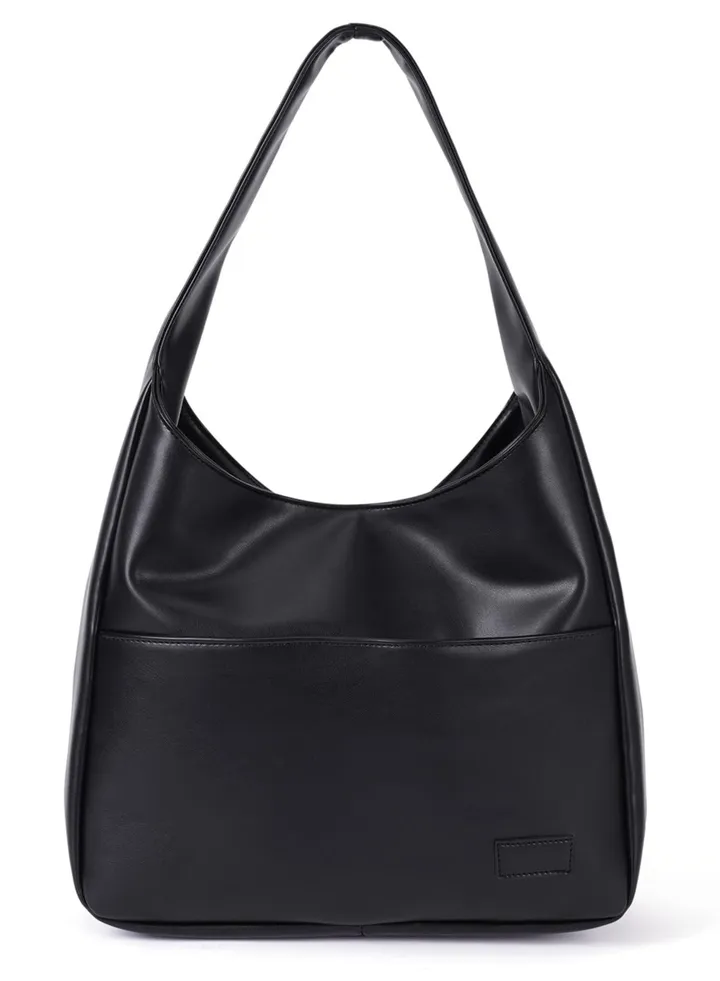 Faux Leather Tote Bag for Women, Elegant Shoulder Bag, Ideal for College, Work, Leather Handbag, Stylish Purse