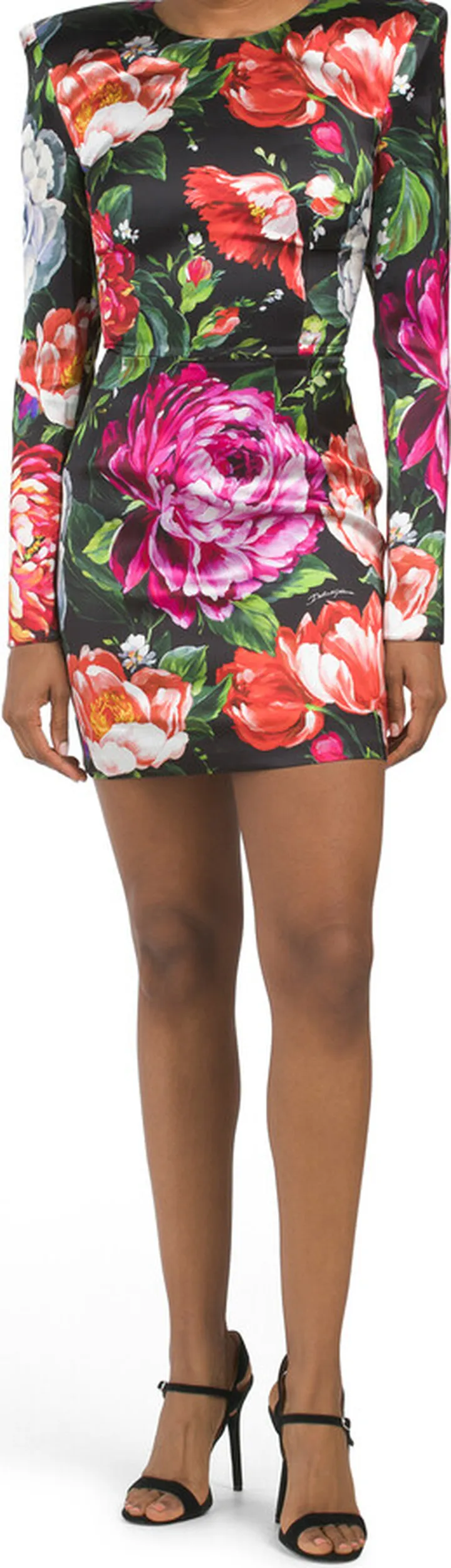 Made In Italy Floral Mini Dress