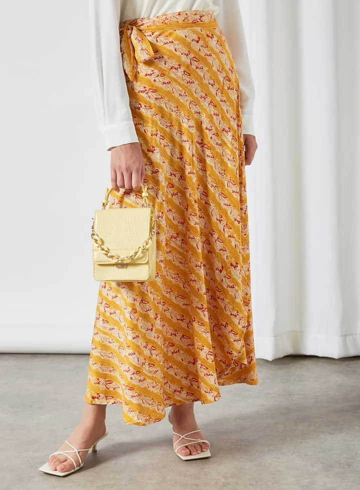 Fashion Bottom Skirts Yellow