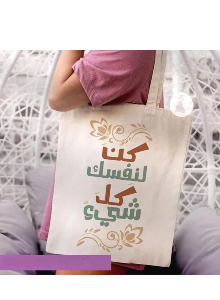Tote bag canvas bag for women, size 40*35 cm