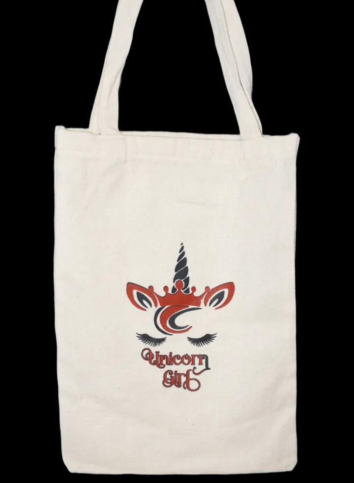 shopping women canvas zipper tote bag