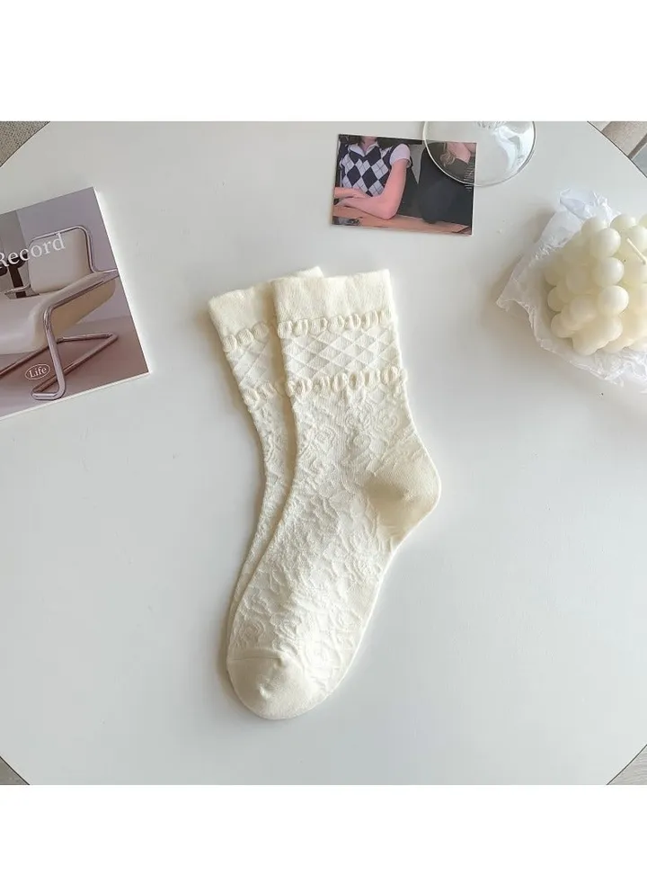 Women Absorb Sweat and Deodorize Socks 5 Pairs High Quality Socks One Size Fits All