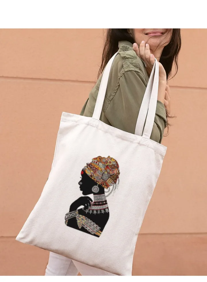 Tote Bag + Makeup Bag With Trendy Design