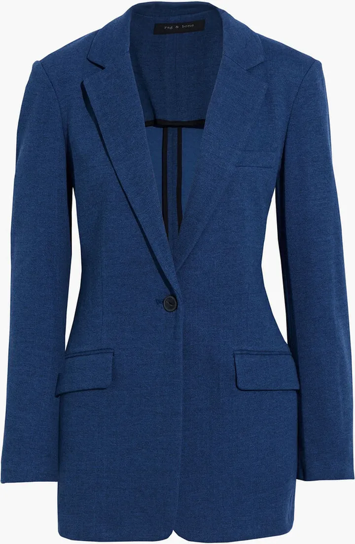 Ames cotton-piqué blazer