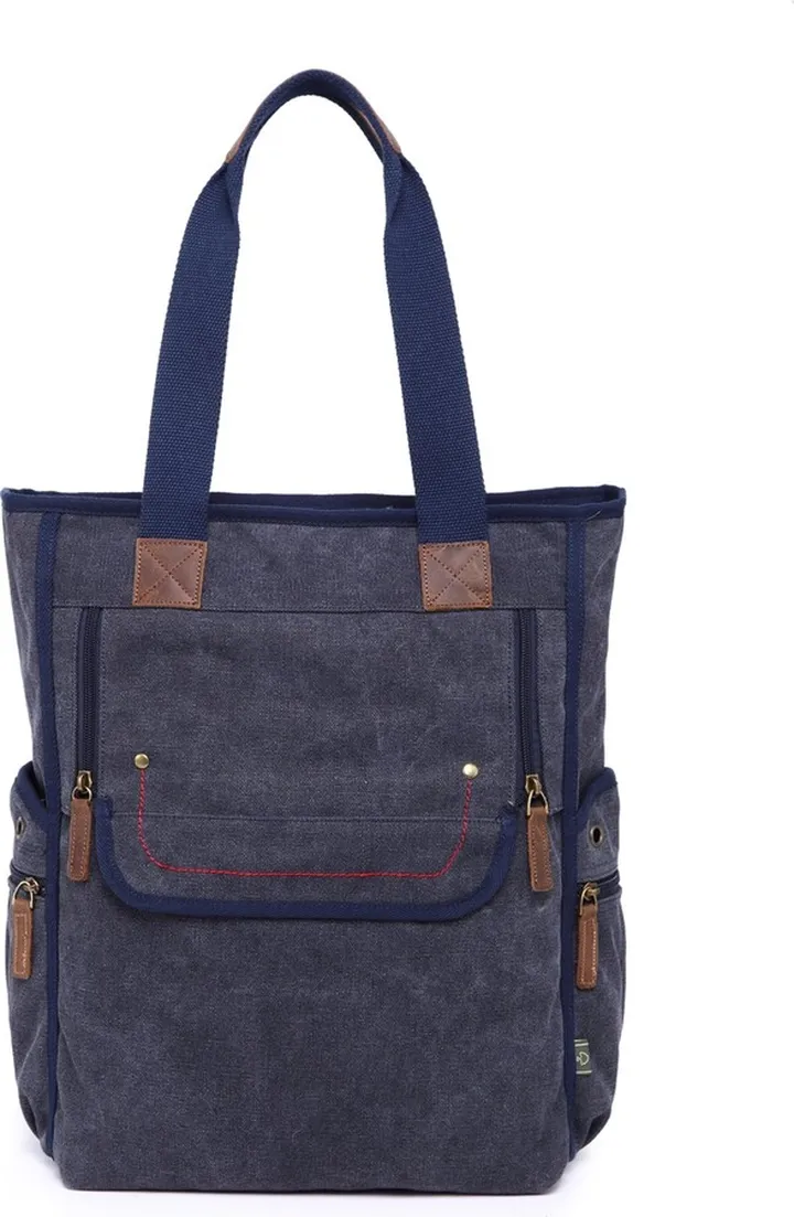 Tsd Brand Atona Canvas Tote Bag