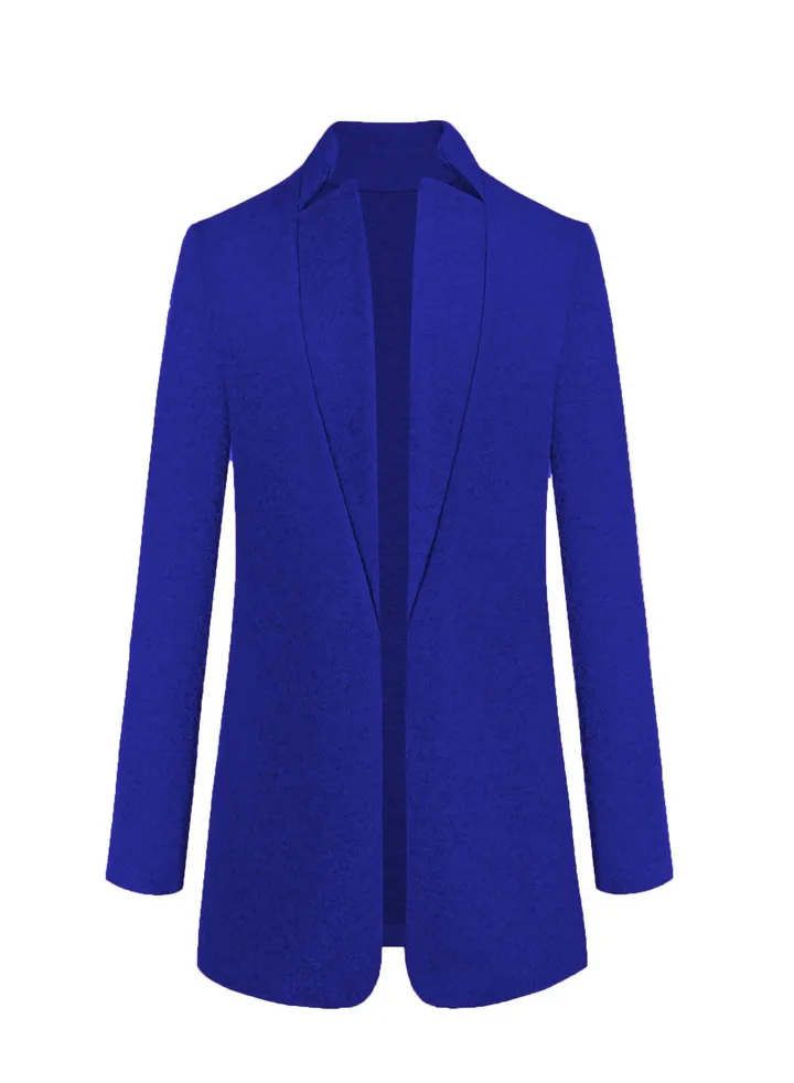 Autumn And Winter New Fashion Solid Color Overcoat