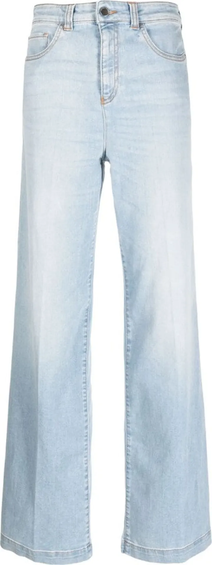 High-Rise Wide-Leg Jeans
