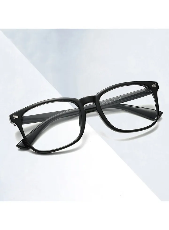 TIJN Fashionable Transparent Anti Blue Light Glasses Anti Eye Fatigue And Anti UV Glasses Suitable For Gaming And Reading