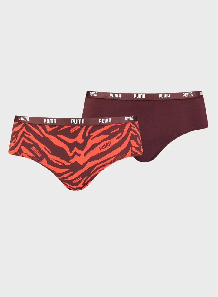 2 Pack Printed Hipster