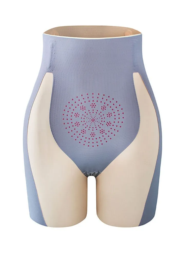 Seamless Magnetic Therapy Bottoms Purple/White